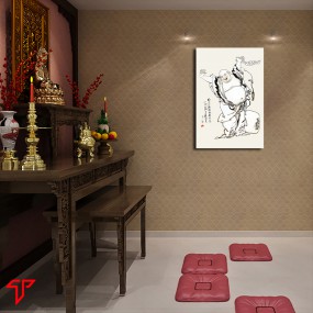 Tranh phật giáo treo phòng thờ